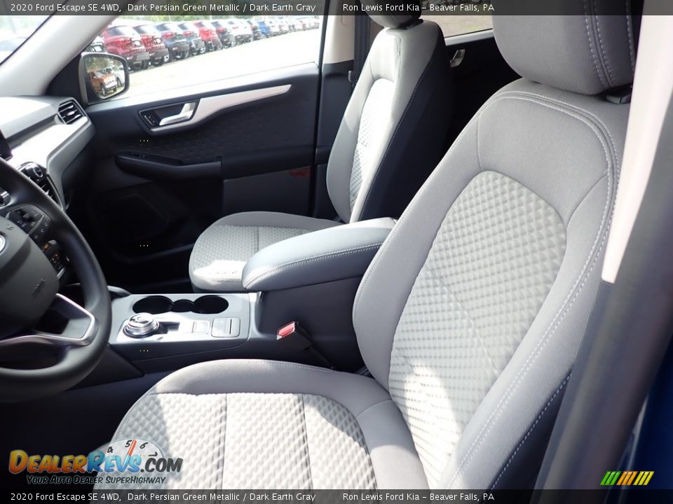 2020 Ford Escape SE 4WD Dark Persian Green Metallic / Dark Earth Gray Photo #14