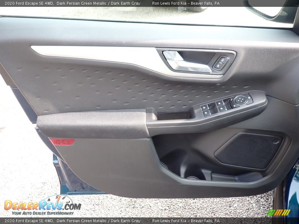 2020 Ford Escape SE 4WD Dark Persian Green Metallic / Dark Earth Gray Photo #15