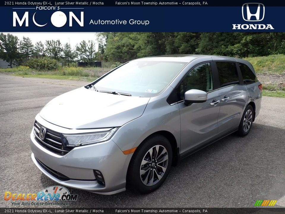 2021 Honda Odyssey EX-L Lunar Silver Metallic / Mocha Photo #1