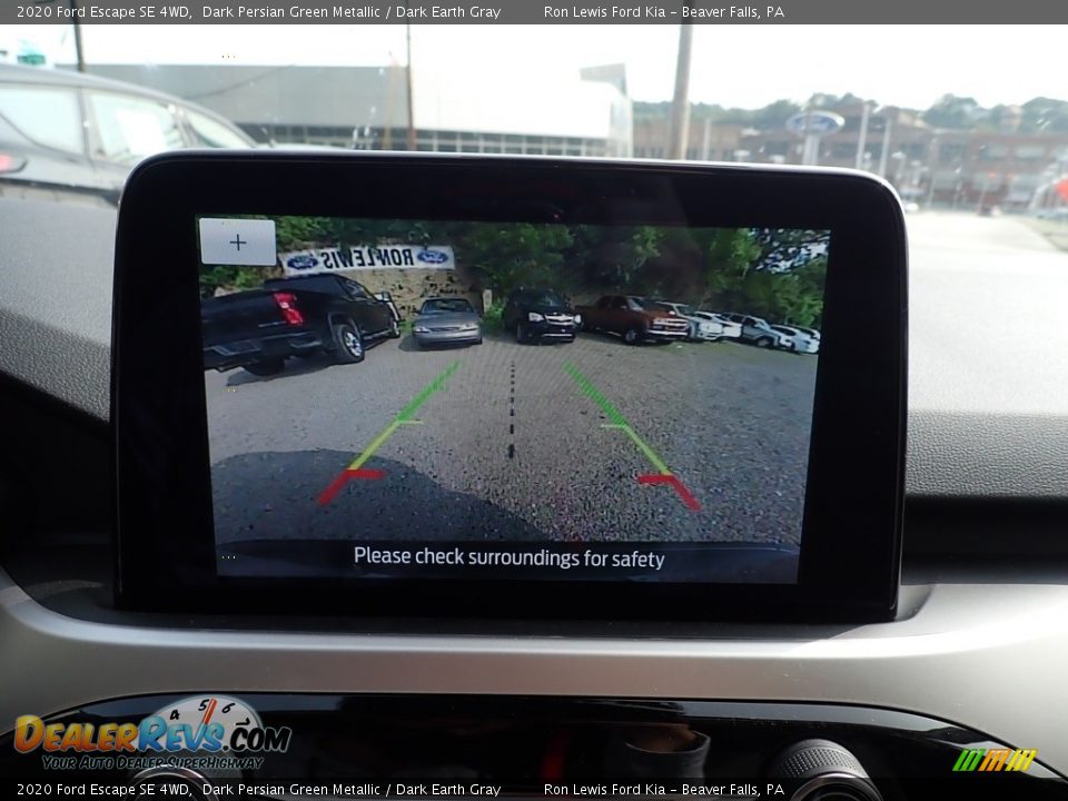 2020 Ford Escape SE 4WD Dark Persian Green Metallic / Dark Earth Gray Photo #19