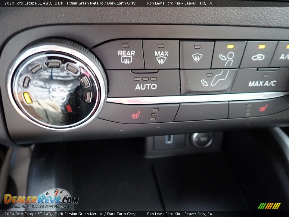 2020 Ford Escape SE 4WD Dark Persian Green Metallic / Dark Earth Gray Photo #20