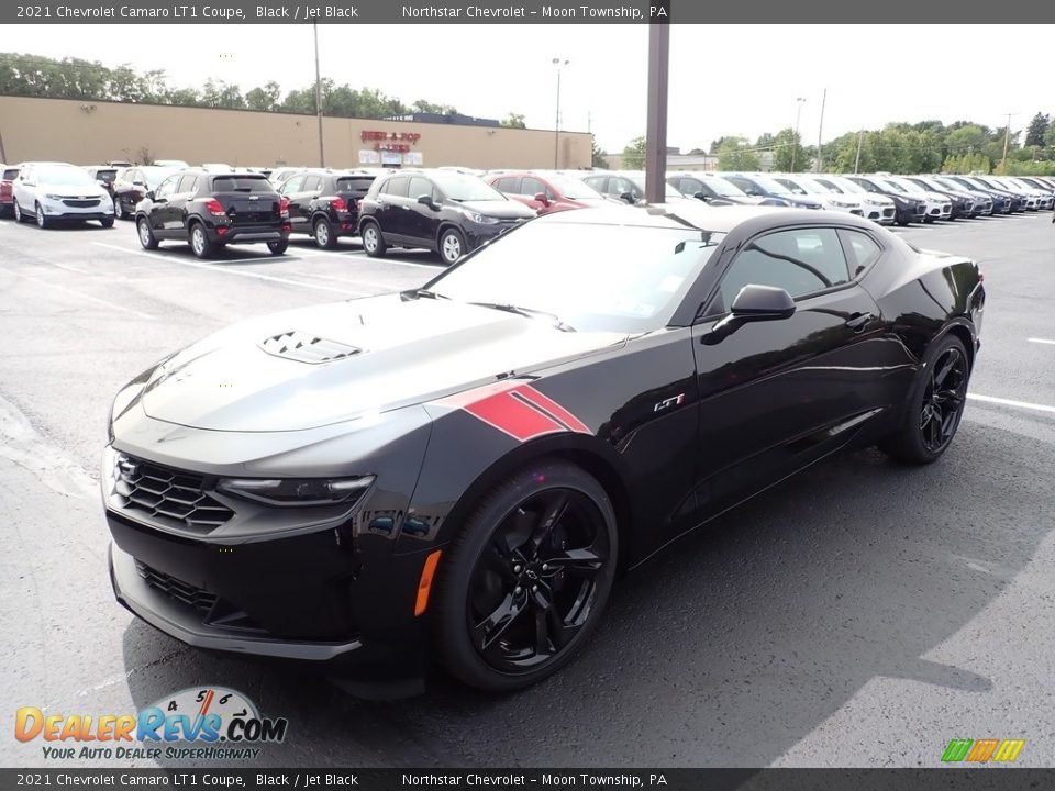 Black 2021 Chevrolet Camaro LT1 Coupe Photo #1