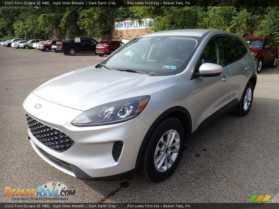 2020 Ford Escape SE 4WD Ingot Silver Metallic / Dark Earth Gray Photo #5