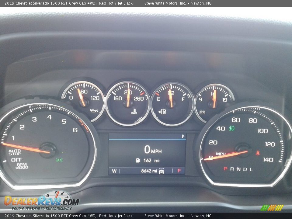 2019 Chevrolet Silverado 1500 RST Crew Cab 4WD Gauges Photo #24