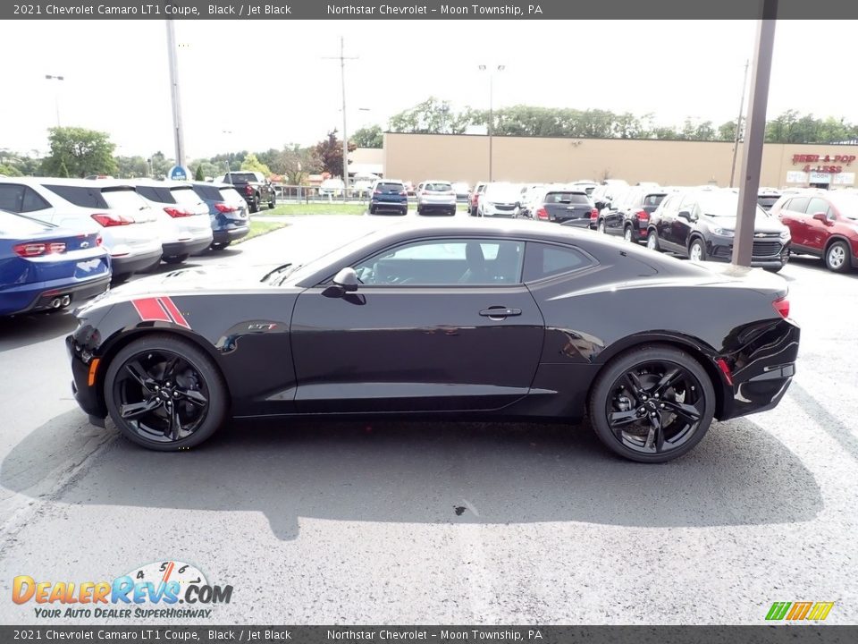 Black 2021 Chevrolet Camaro LT1 Coupe Photo #3