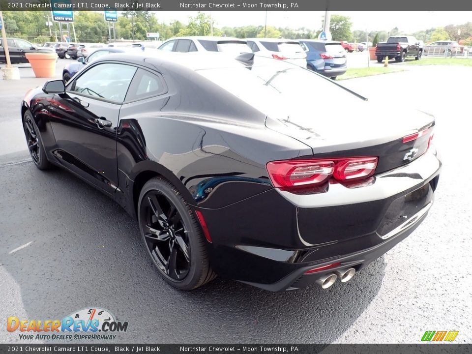 2021 Chevrolet Camaro LT1 Coupe Black / Jet Black Photo #4