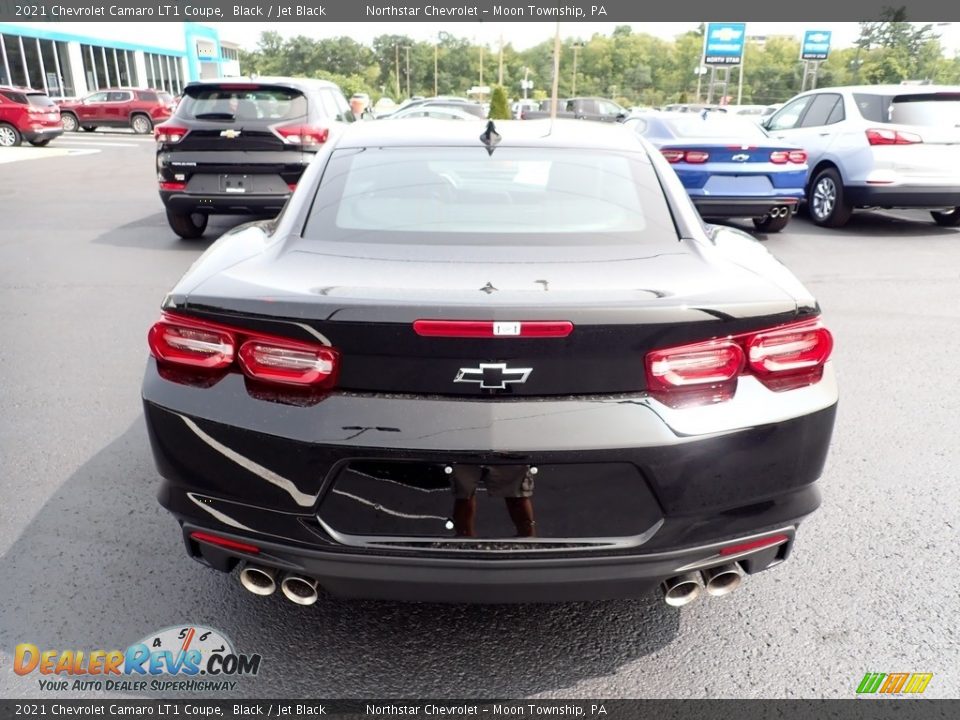 2021 Chevrolet Camaro LT1 Coupe Black / Jet Black Photo #5