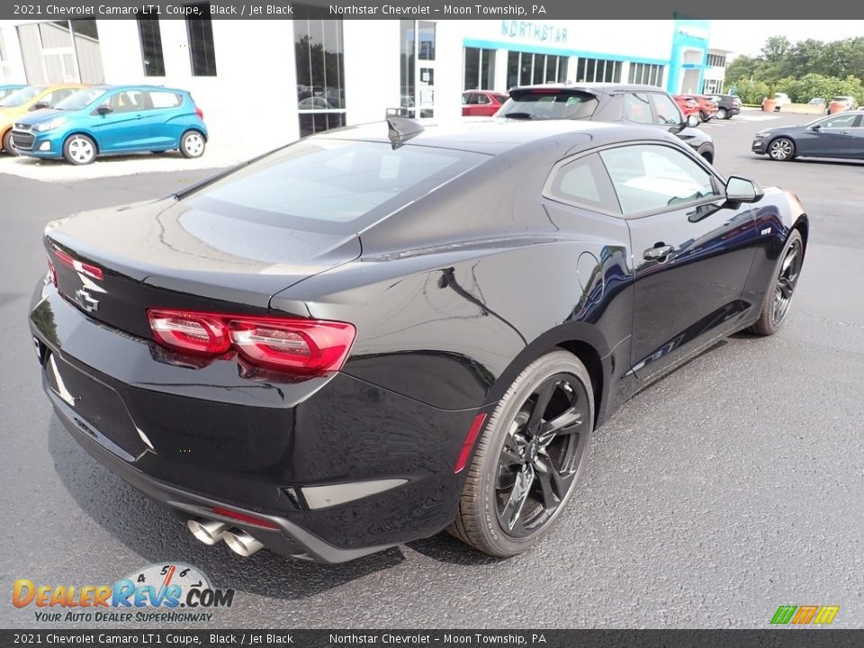 2021 Chevrolet Camaro LT1 Coupe Black / Jet Black Photo #6