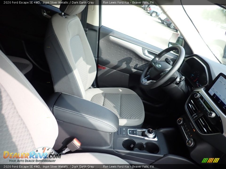 2020 Ford Escape SE 4WD Ingot Silver Metallic / Dark Earth Gray Photo #11
