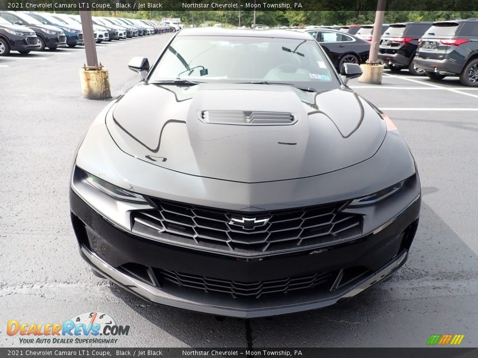 2021 Chevrolet Camaro LT1 Coupe Black / Jet Black Photo #9