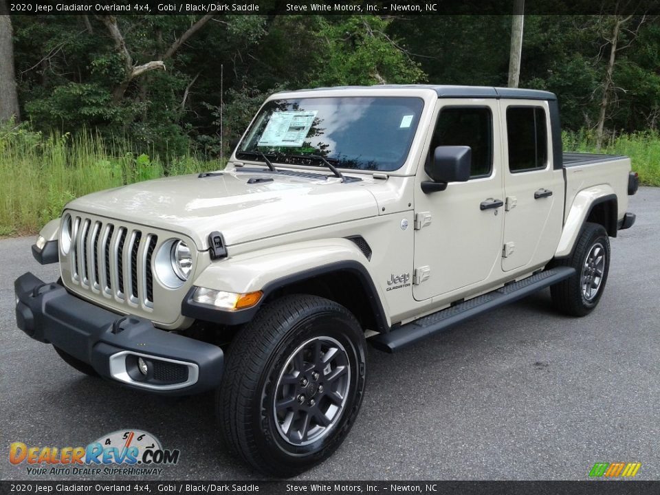 2020 Jeep Gladiator Overland 4x4 Gobi / Black/Dark Saddle Photo #2