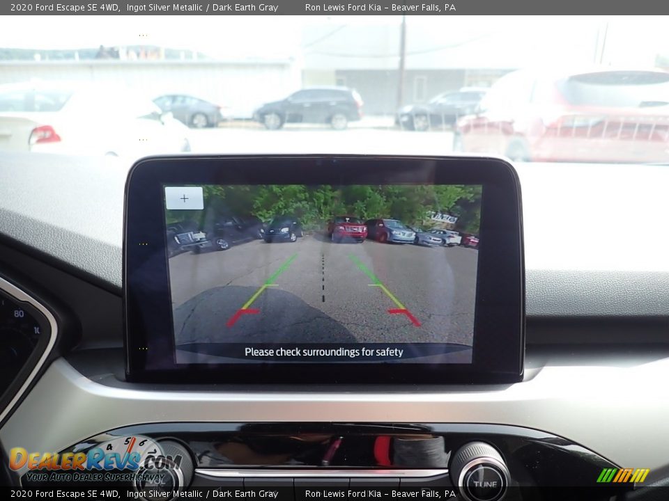 2020 Ford Escape SE 4WD Ingot Silver Metallic / Dark Earth Gray Photo #18