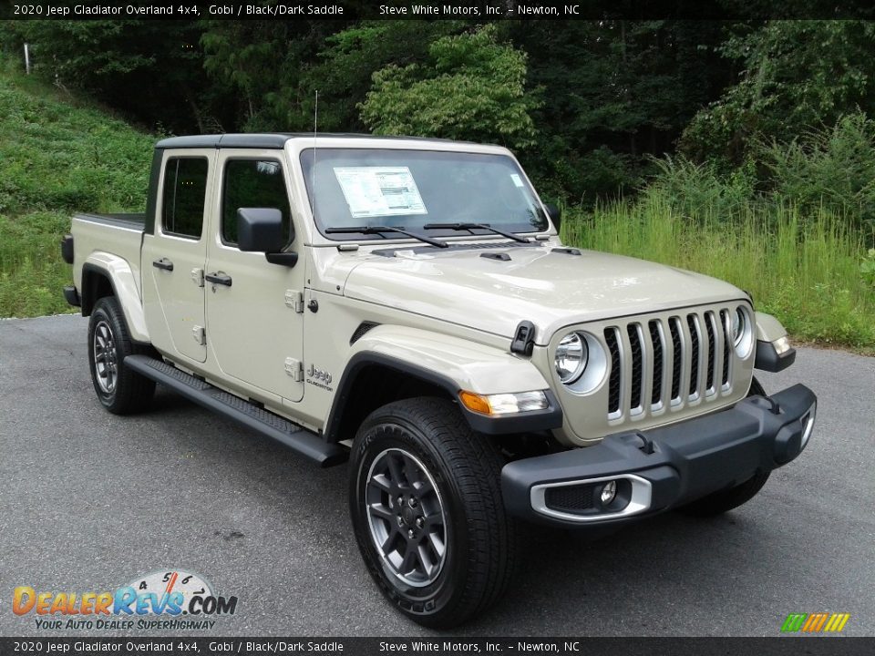 2020 Jeep Gladiator Overland 4x4 Gobi / Black/Dark Saddle Photo #4