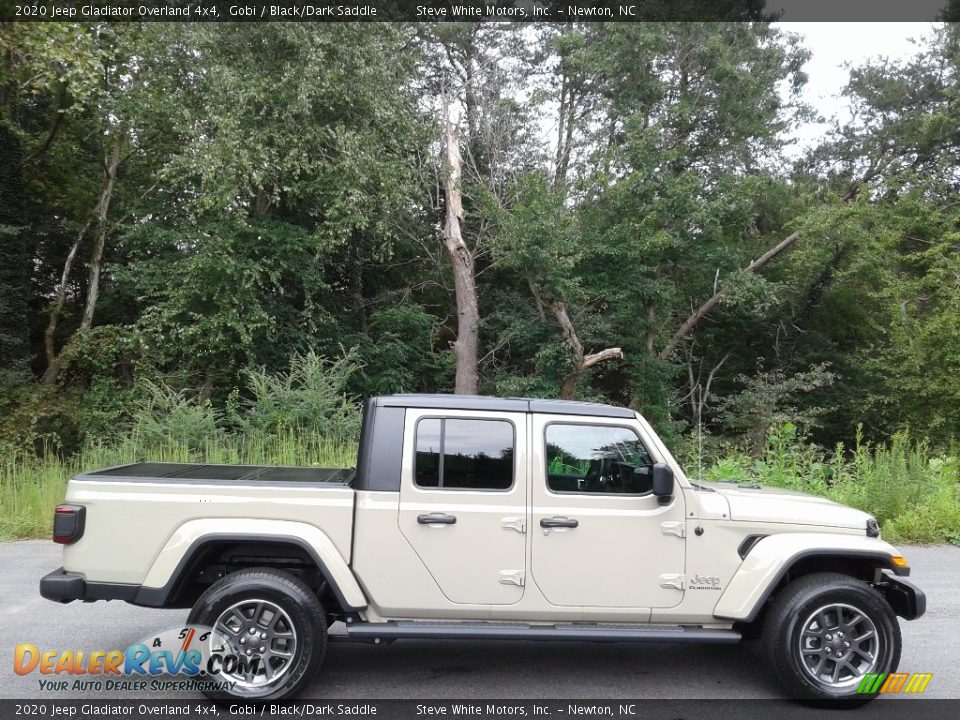 2020 Jeep Gladiator Overland 4x4 Gobi / Black/Dark Saddle Photo #5
