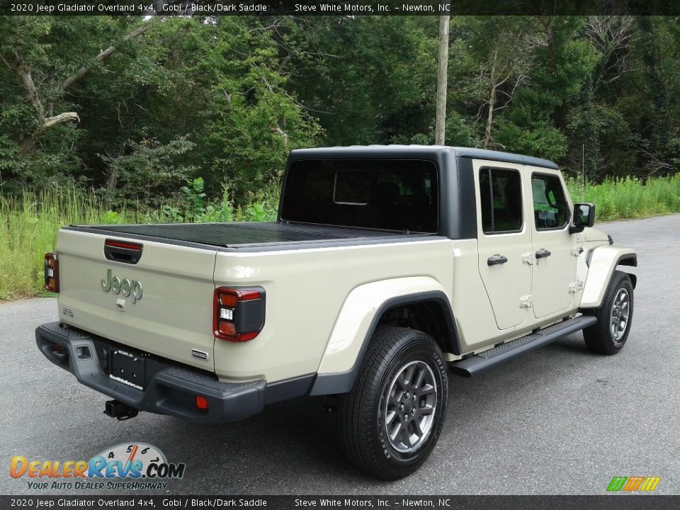 2020 Jeep Gladiator Overland 4x4 Gobi / Black/Dark Saddle Photo #6