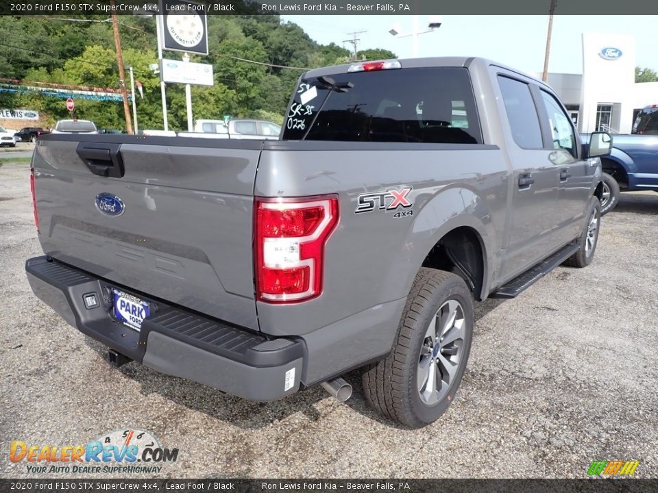 2020 Ford F150 STX SuperCrew 4x4 Lead Foot / Black Photo #2
