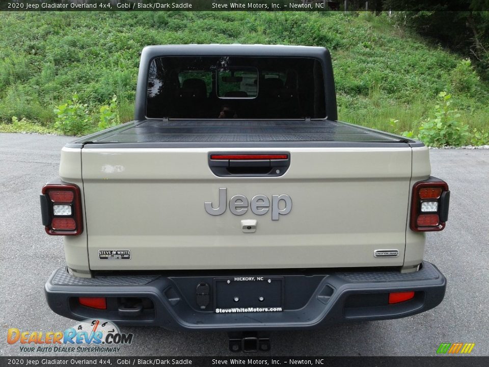 2020 Jeep Gladiator Overland 4x4 Gobi / Black/Dark Saddle Photo #7