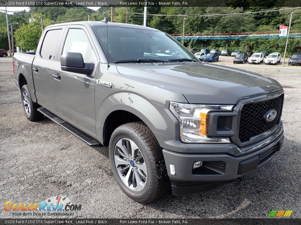 2020 Ford F150 STX SuperCrew 4x4 Lead Foot / Black Photo #3