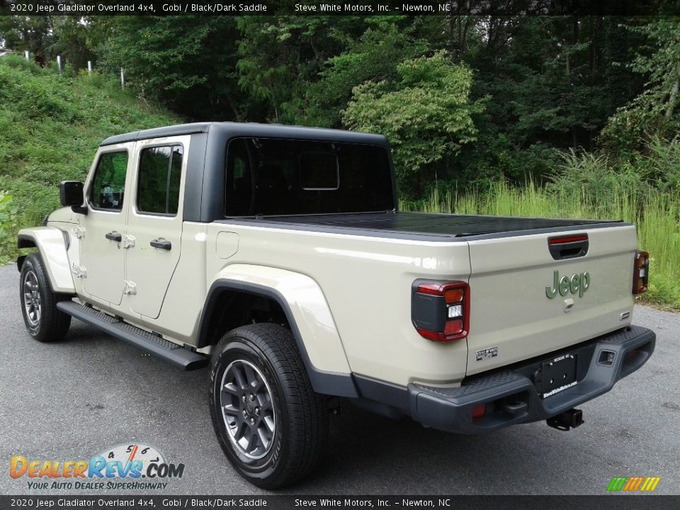 2020 Jeep Gladiator Overland 4x4 Gobi / Black/Dark Saddle Photo #9