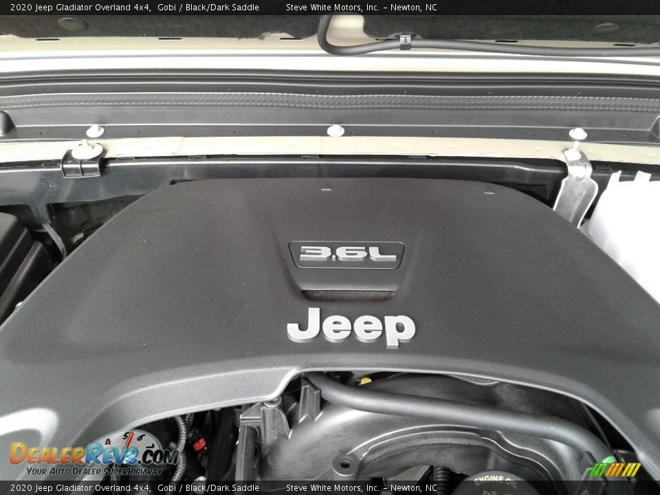 2020 Jeep Gladiator Overland 4x4 Gobi / Black/Dark Saddle Photo #10