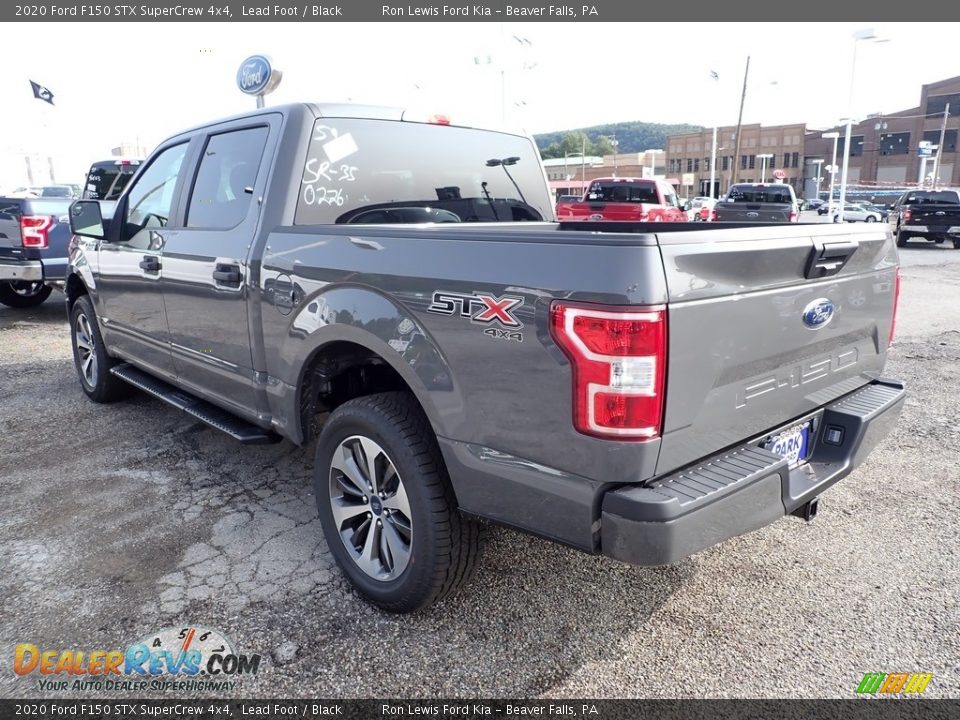 2020 Ford F150 STX SuperCrew 4x4 Lead Foot / Black Photo #6