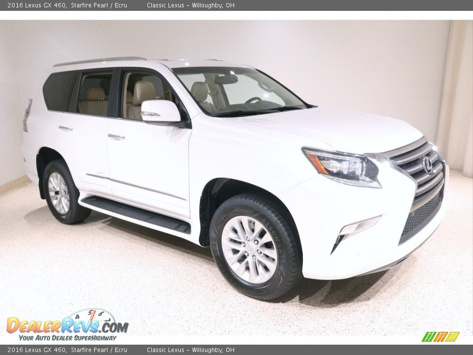 2016 Lexus GX 460 Starfire Pearl / Ecru Photo #1