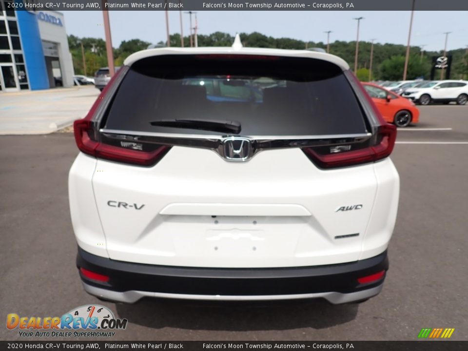 2020 Honda CR-V Touring AWD Platinum White Pearl / Black Photo #4