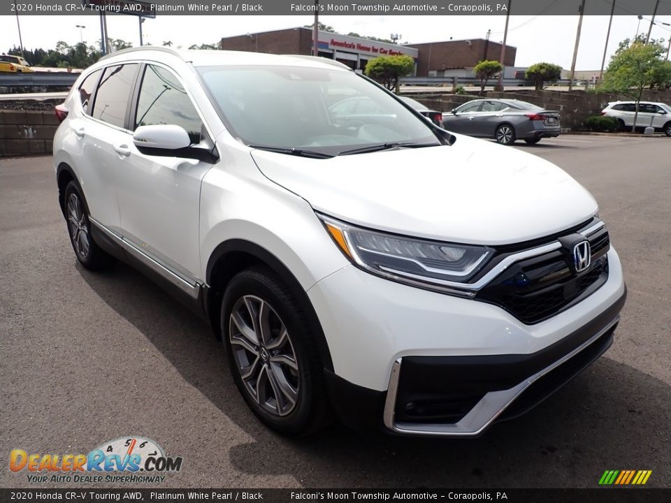 2020 Honda CR-V Touring AWD Platinum White Pearl / Black Photo #6