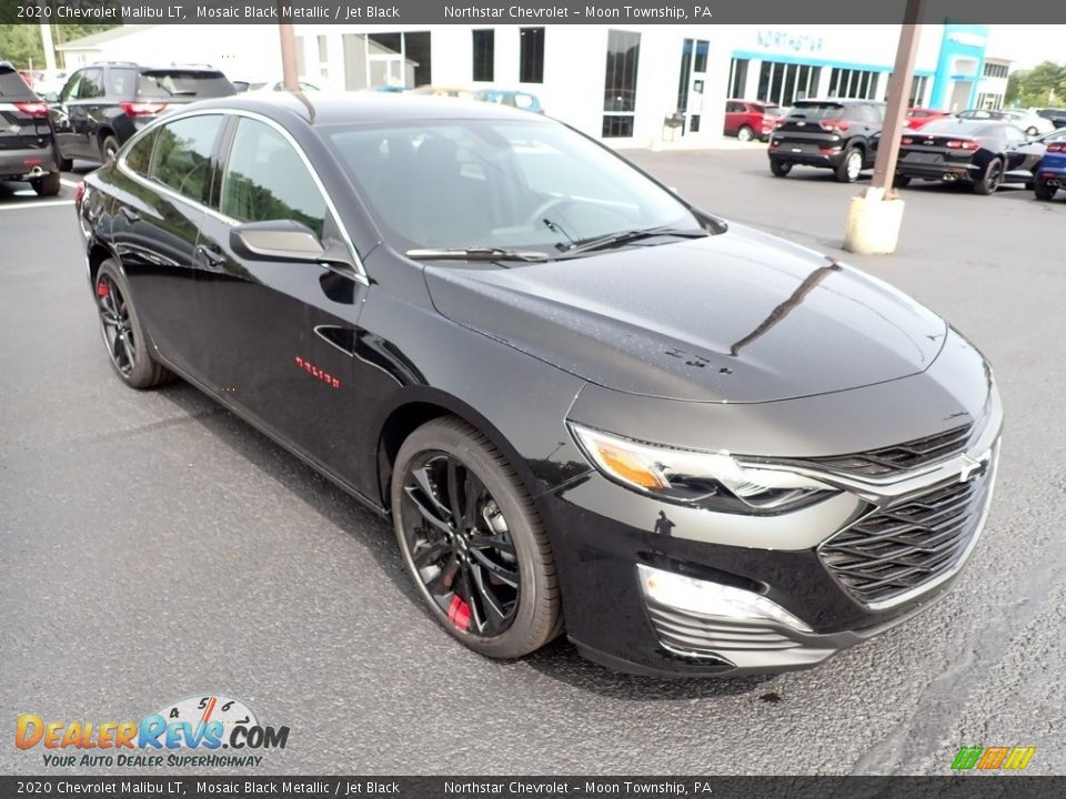 2020 Chevrolet Malibu LT Mosaic Black Metallic / Jet Black Photo #8