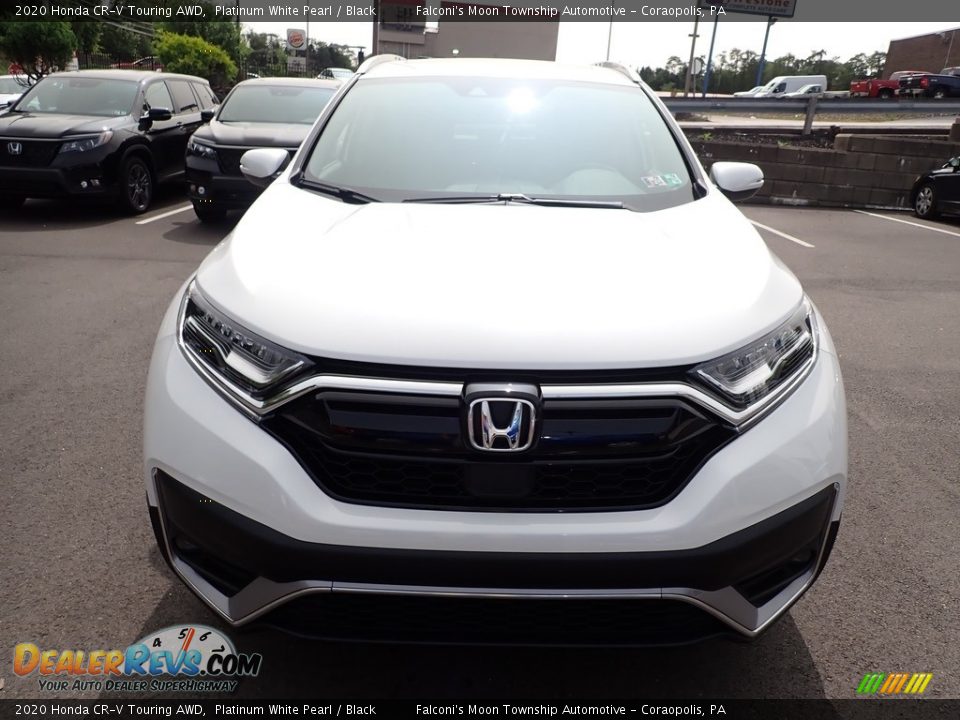 2020 Honda CR-V Touring AWD Platinum White Pearl / Black Photo #7