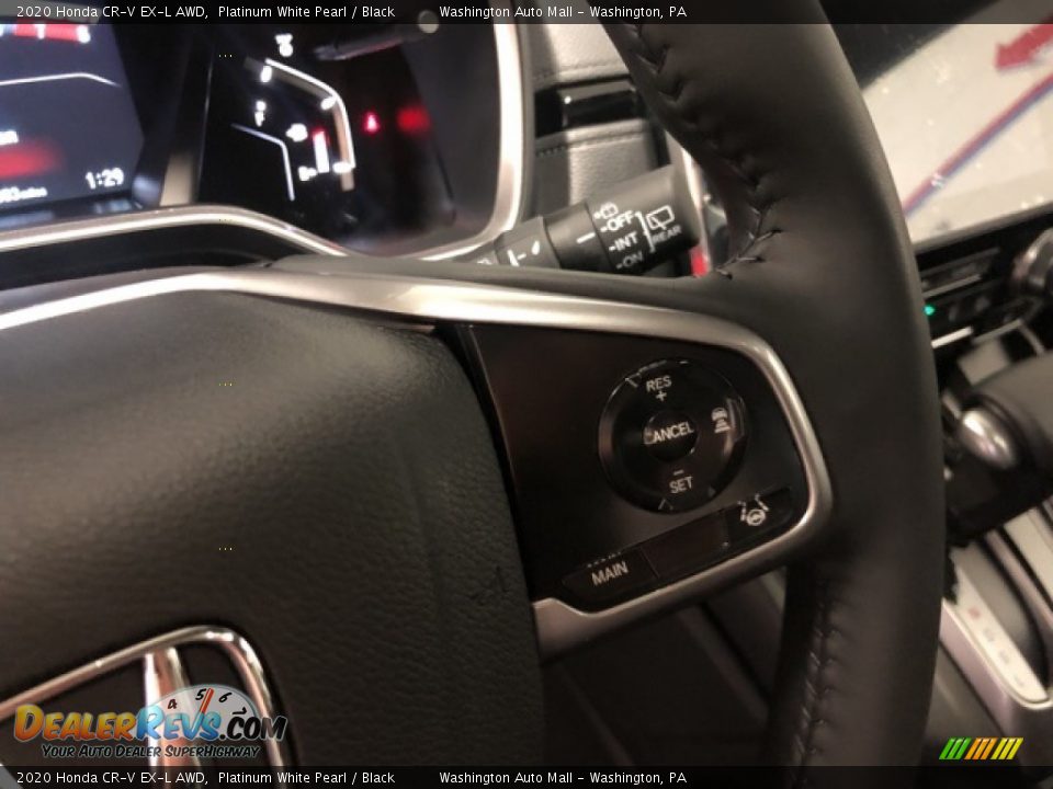 2020 Honda CR-V EX-L AWD Platinum White Pearl / Black Photo #13