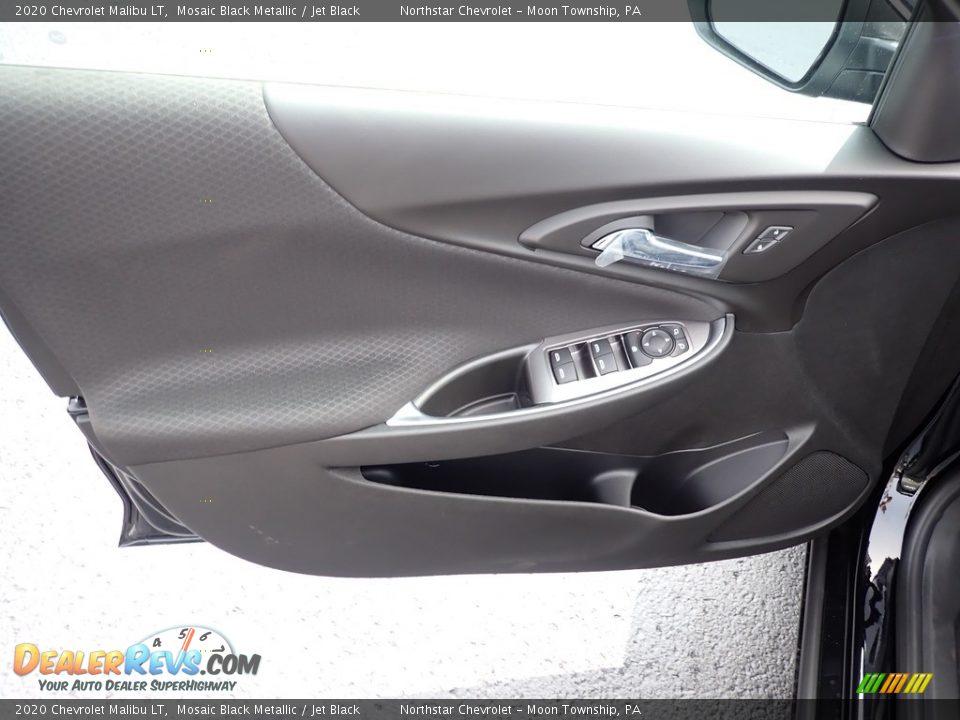 2020 Chevrolet Malibu LT Mosaic Black Metallic / Jet Black Photo #14