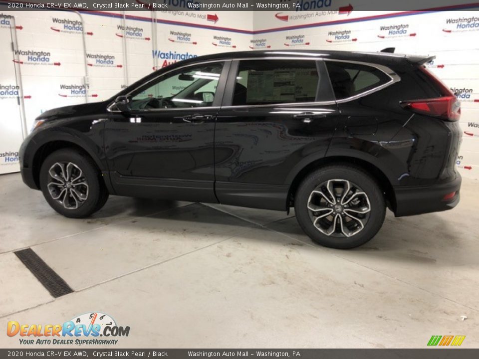 2020 Honda CR-V EX AWD Crystal Black Pearl / Black Photo #2