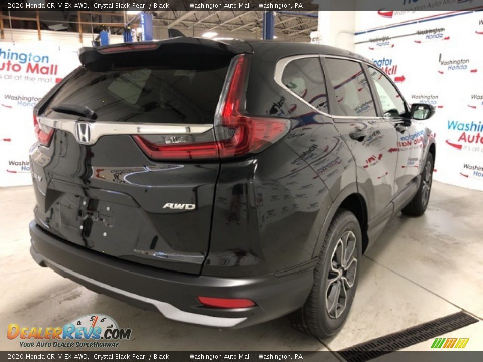 2020 Honda CR-V EX AWD Crystal Black Pearl / Black Photo #3