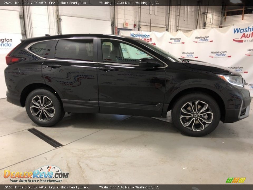 2020 Honda CR-V EX AWD Crystal Black Pearl / Black Photo #4