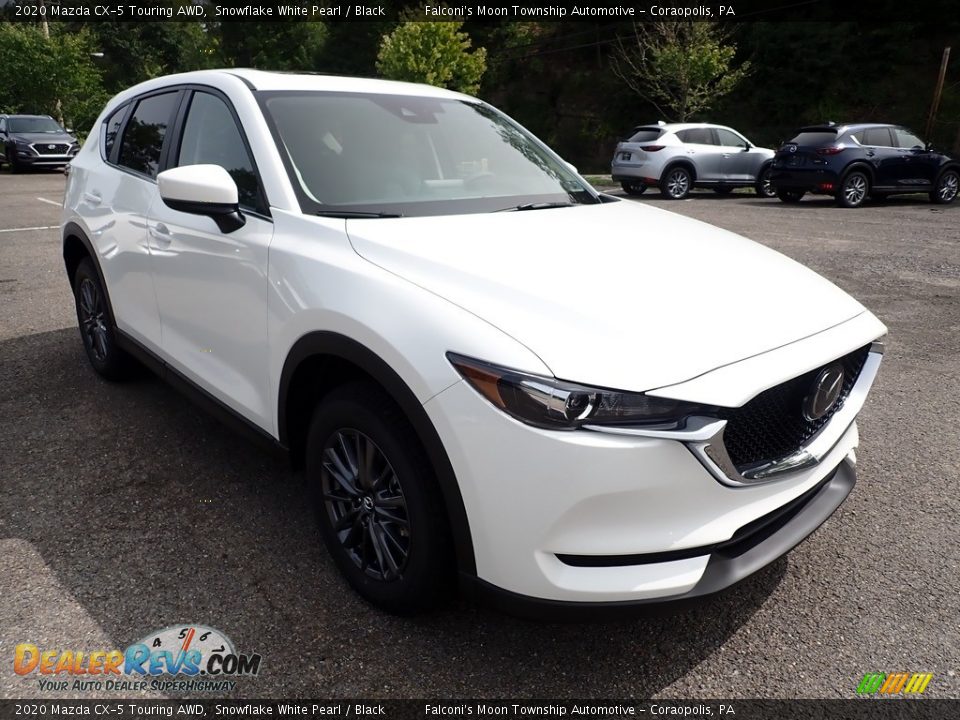 2020 Mazda CX-5 Touring AWD Snowflake White Pearl / Black Photo #3