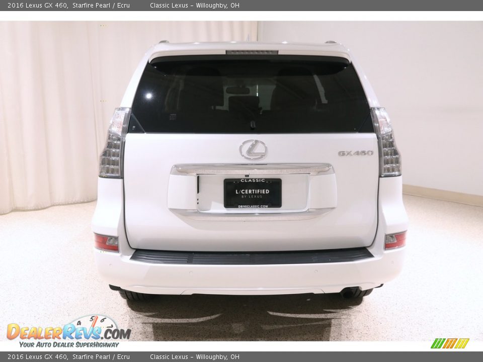 2016 Lexus GX 460 Starfire Pearl / Ecru Photo #22