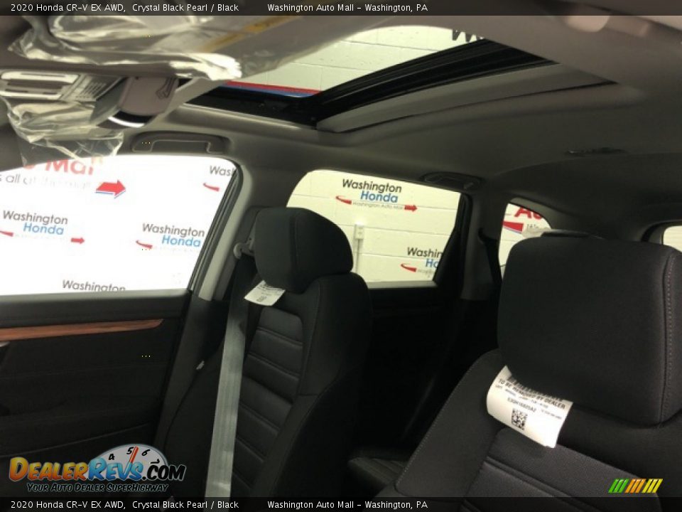 2020 Honda CR-V EX AWD Crystal Black Pearl / Black Photo #8