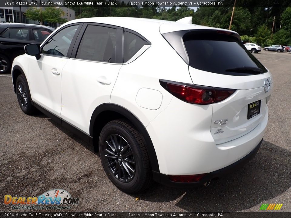 2020 Mazda CX-5 Touring AWD Snowflake White Pearl / Black Photo #6