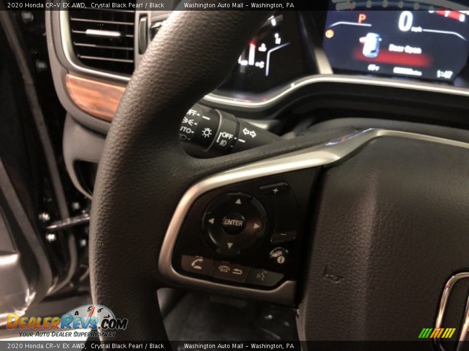 2020 Honda CR-V EX AWD Crystal Black Pearl / Black Photo #12
