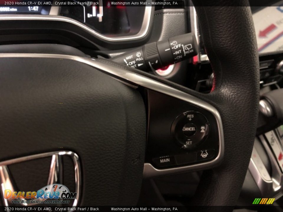 2020 Honda CR-V EX AWD Crystal Black Pearl / Black Photo #13