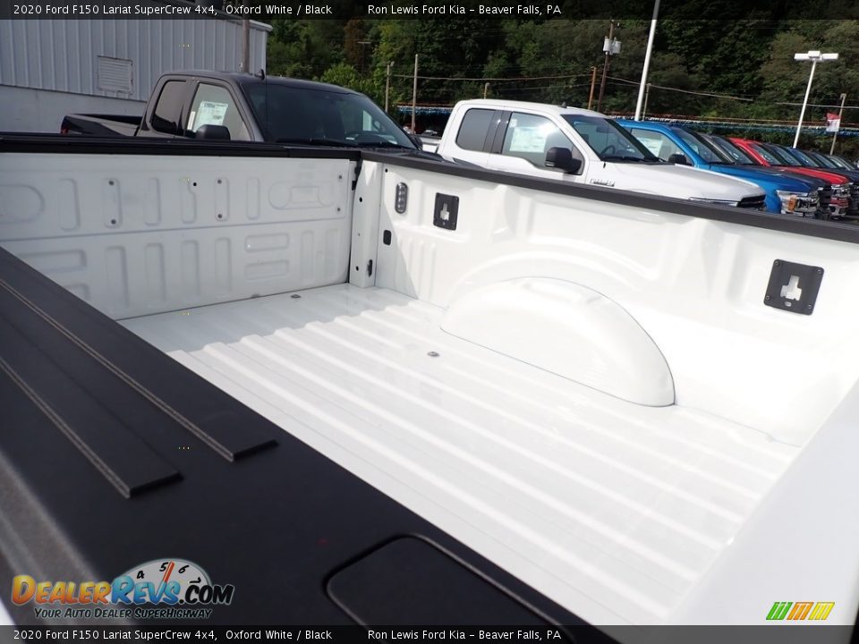 2020 Ford F150 Lariat SuperCrew 4x4 Oxford White / Black Photo #11