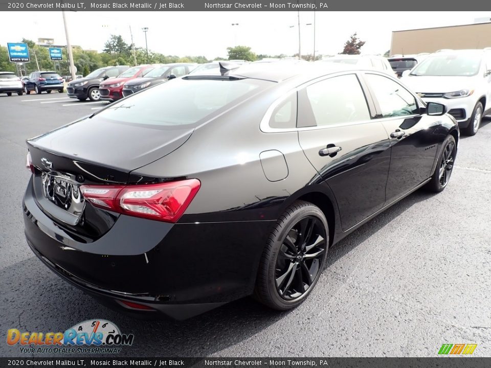 2020 Chevrolet Malibu LT Mosaic Black Metallic / Jet Black Photo #6