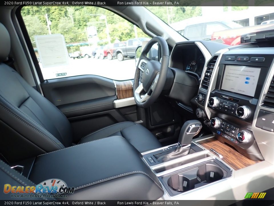 2020 Ford F150 Lariat SuperCrew 4x4 Oxford White / Black Photo #13