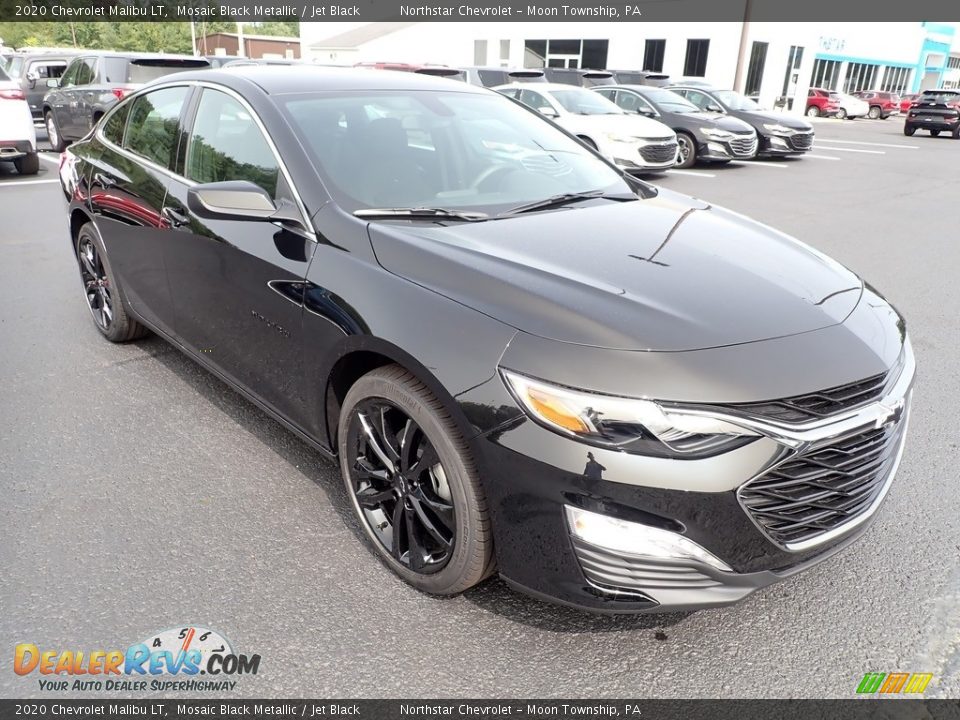 2020 Chevrolet Malibu LT Mosaic Black Metallic / Jet Black Photo #8