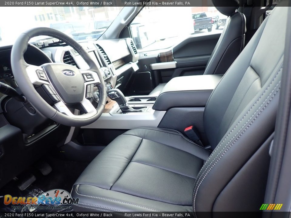 2020 Ford F150 Lariat SuperCrew 4x4 Oxford White / Black Photo #15
