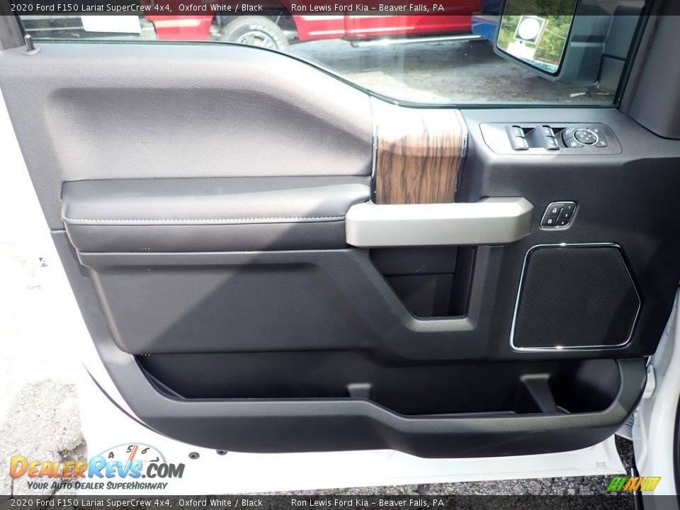 2020 Ford F150 Lariat SuperCrew 4x4 Oxford White / Black Photo #16