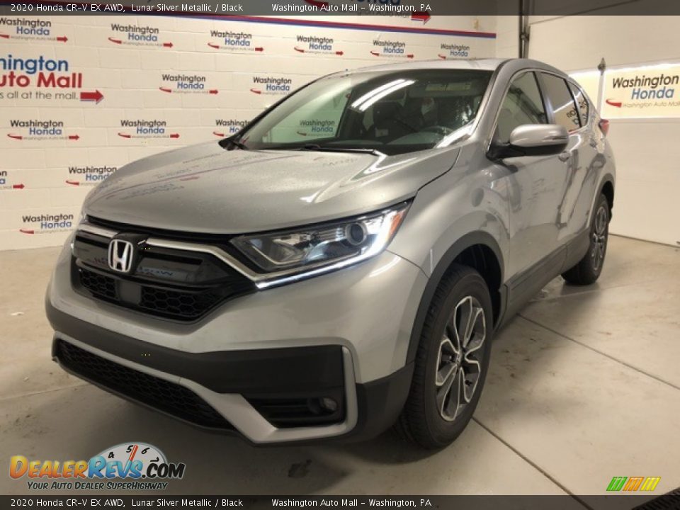2020 Honda CR-V EX AWD Lunar Silver Metallic / Black Photo #1