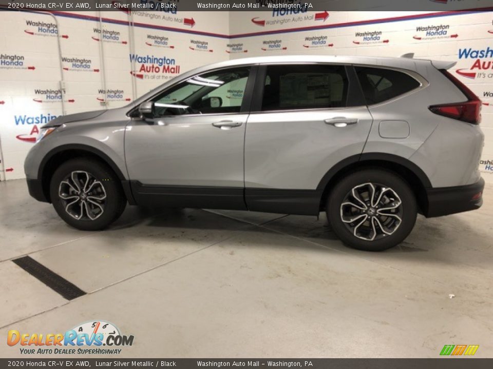 2020 Honda CR-V EX AWD Lunar Silver Metallic / Black Photo #2