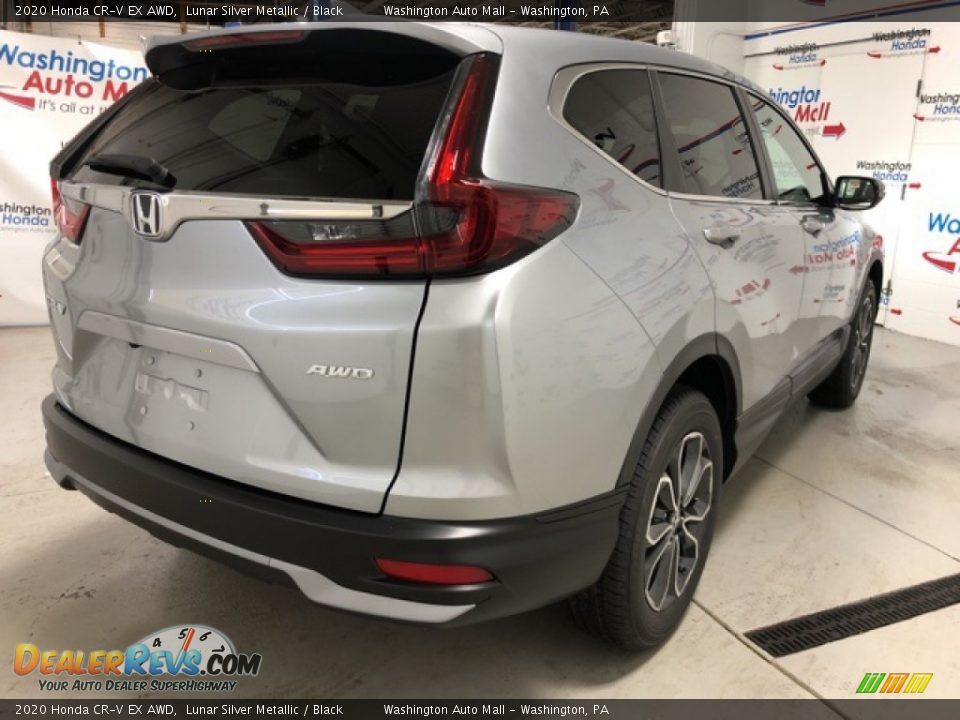 2020 Honda CR-V EX AWD Lunar Silver Metallic / Black Photo #3